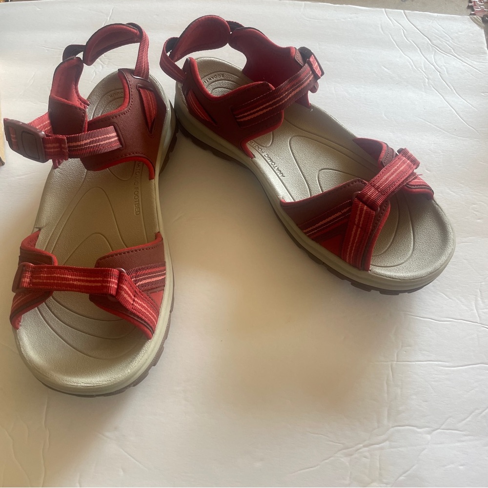 Red Keen Sandals - Picture 2 of 6